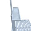 Outdoor Garden Pool Shower with Chassis Board, for Swimming Pool, Patio, Terrace, Garden,Wood