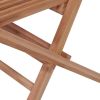 Folding Patio Chairs 4 pcs Solid Teak Wood