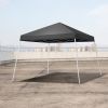 8X8ft dark grey, beveled, non-woven, Folding Shed, Oxford cloth, spray iron pipe, portable